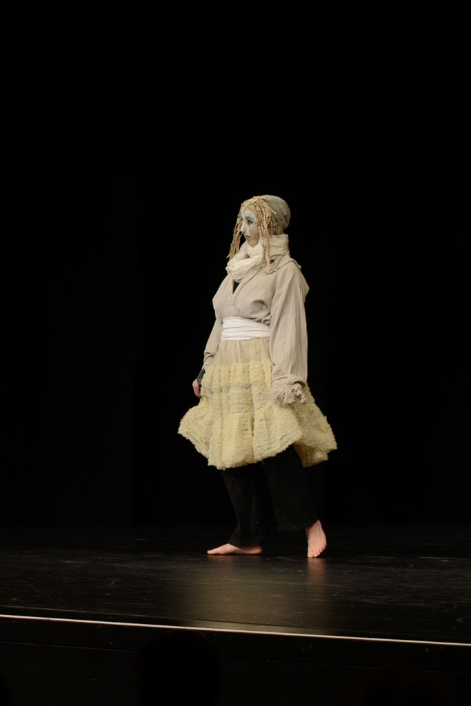 Puppenspielerin und Pantomimin Kristina Feix